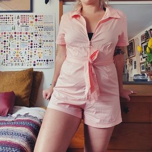 Pink Playsuit